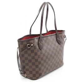 Louis Vuitton-Louis Vuitton Neverfull PM Damier Ebene Tote Bag-Brown