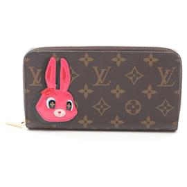 Louis Vuitton-Louis Vuitton Zippy Wallet Monogram Empreinte Brown M83689-Brown