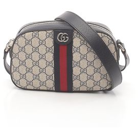 Gucci Ophidia GG Supreme Shoulder Bag White