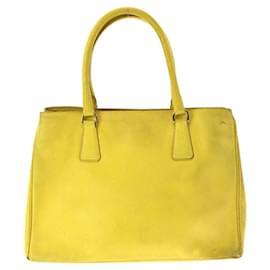 Prada-Prada Saffiano Leather 2way Bag BN1874-Yellow