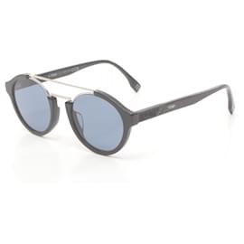 Fendi-Fendi Diagonal Sunglasses Plastic/Metal-Other