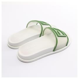 Fendi-Fendi FF Logo Rubber Sandals 7X1522-Other