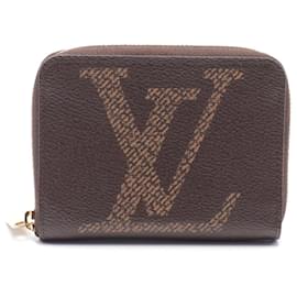 Louis Vuitton-Louis Vuitton Monogram Giant Zippy Coin Purse M69354-Brown