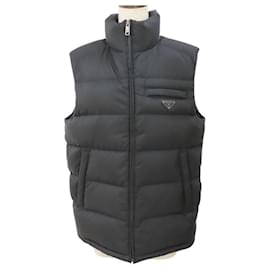 Prada-Prada Down Vest Black SGJ101 R132-Other
