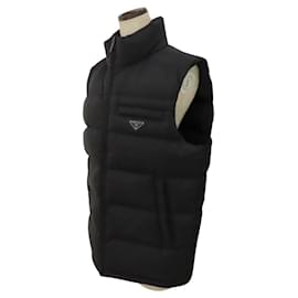 Prada-Prada Down Vest Black SGJ101 R132-Other