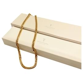 Autre Marque-GINZA TANAKA K18 YG Necklace 50g-Golden