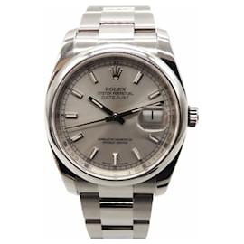 Rolex-Rolex Datejust 36 Silver Watch 116200-Silvery