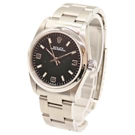 Rolex-Rolex Oyster Perpetual 31 Black Dial Watch 77080-Black