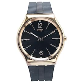 Autre Marque-Swatch BIENNE BY NIGHT Stainless Steel-Black