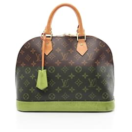Louis Vuitton-Louis Vuitton Alma Monogram Handbag M53151-Brown