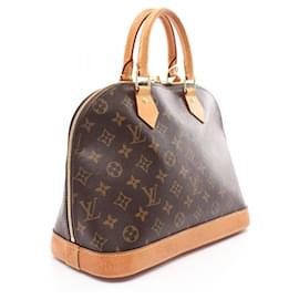 Louis Vuitton-Louis Vuitton Alma Monogram Handbag M53151-Brown