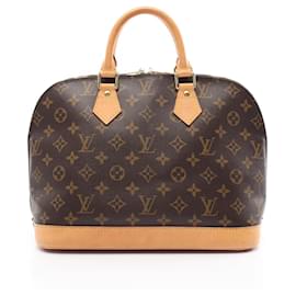 Louis Vuitton-Louis Vuitton Alma PM Monogram Handbag M51130-Brown