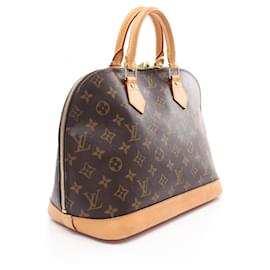 Louis Vuitton-Louis Vuitton Alma PM Monogram Handbag M51130-Brown