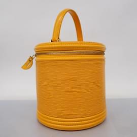 Louis Vuitton-Louis Vuitton Epi Cannes Handbag-Yellow