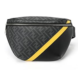 Fendi-Fendi Diagonal Belt Bag-Brown
