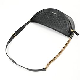 Balenciaga-Balenciaga Souvenir Chain Body Bag-Black