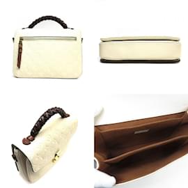 Louis Vuitton-Louis Vuitton Monogram Empreinte Pochette Metis MM Handbag-Beige,Cream