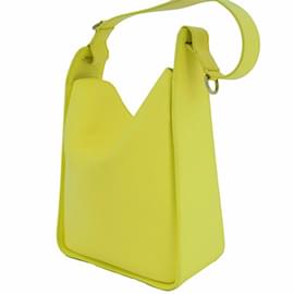 Balenciaga-Balenciaga North South Shoulder Bag-Yellow