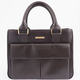 Bolsa de couro marrom Burberry Marrom