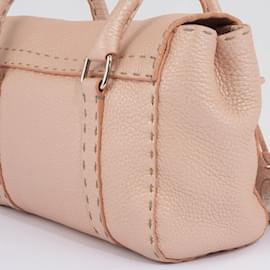 Fendi-Sac à main Fendi Selleria Linda-Rose