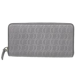 Christian Louboutin-Portefeuille long en toile Panettone Christian Louboutin-Marron