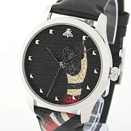 Gucci-Relógio de quartzo Gucci G Timeless Le Marche Merveille YA1264007-Outro