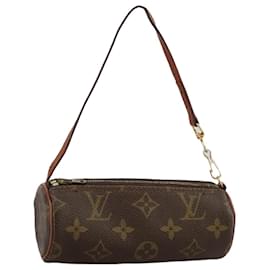 Louis Vuitton-LOUIS VUITTON Monogram Papillon Pouch LV Auth bs21118-Monogram