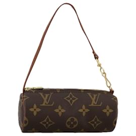 Louis Vuitton-LOUIS VUITTON Monogram Papillon Pouch LV Auth bs20914-Monogram