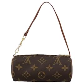Louis Vuitton-LOUIS VUITTON Monogram Papillon Pouch LV Auth bs20914-Monogram
