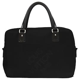 Louis Vuitton-LOUIS VUITTON Damier Geant Yak Business Bag Black Noir M93082 LV Auth bs20995-Black