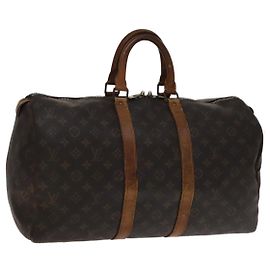 LOUIS VUITTON Monogram Keepall 45 Bolsa Boston M41428 LV Auth ki5283 Monograma