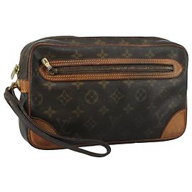 LOUIS VUITTON Pochette Marly Dragonne GM Monogram M51825 LV Auth bs20856 Monogramme