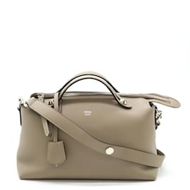 Fendi-Sac à main moyen Fendi By The Way-Gris