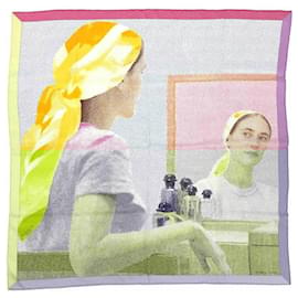 Hermès-Hermes Carré 70 Regard de Soie Silk Gaze Scarf-Multiple colors