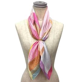 Hermès-Hermes Carré 70 Regard de Soie Silk Gaze Scarf-Multiple colors