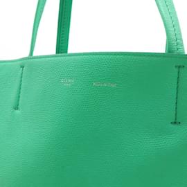 Céline-Celine Cabas Phantom Tote Bag-Green
