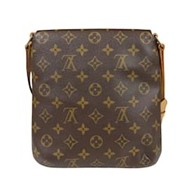 Louis Vuitton-Louis Vuitton Musette Salsa Monogram Shoulder Bag-Brown,Monogram