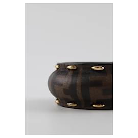 Fendi-Leather bracelet-Brown