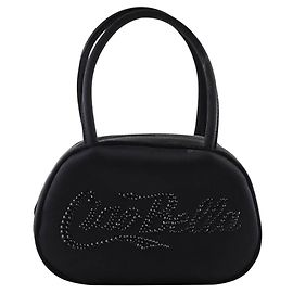 Amina Muaddi Mini borsa Nero