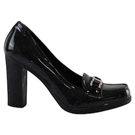 Prada-Patent leather heels-Black