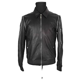 Kenzo-Leather jacket-Black