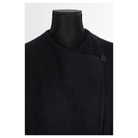 Maje-Wool coat-Blue
