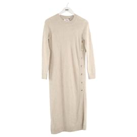 Bash Beige Wollkleid Beige