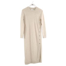 Bash Beige wool dress Beige