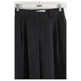 Autre Marque-Gray straight pants-Grey