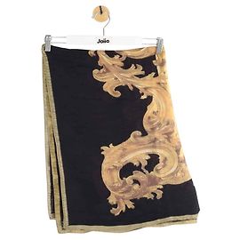 Dolce & Gabbana Baumwollschal Schwarz