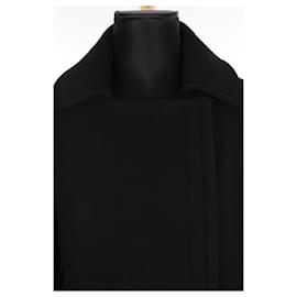 Paco Rabanne-Wool coat-Black