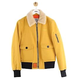 Autre Marque-Wool coat-Yellow
