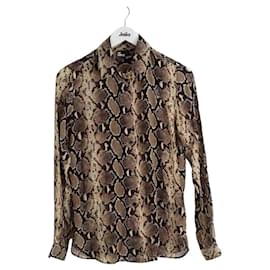 The Kooples Camicia di seta Beige