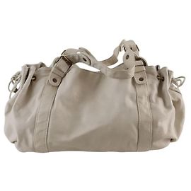 Gerard Darel Bolso de cuero Blanco